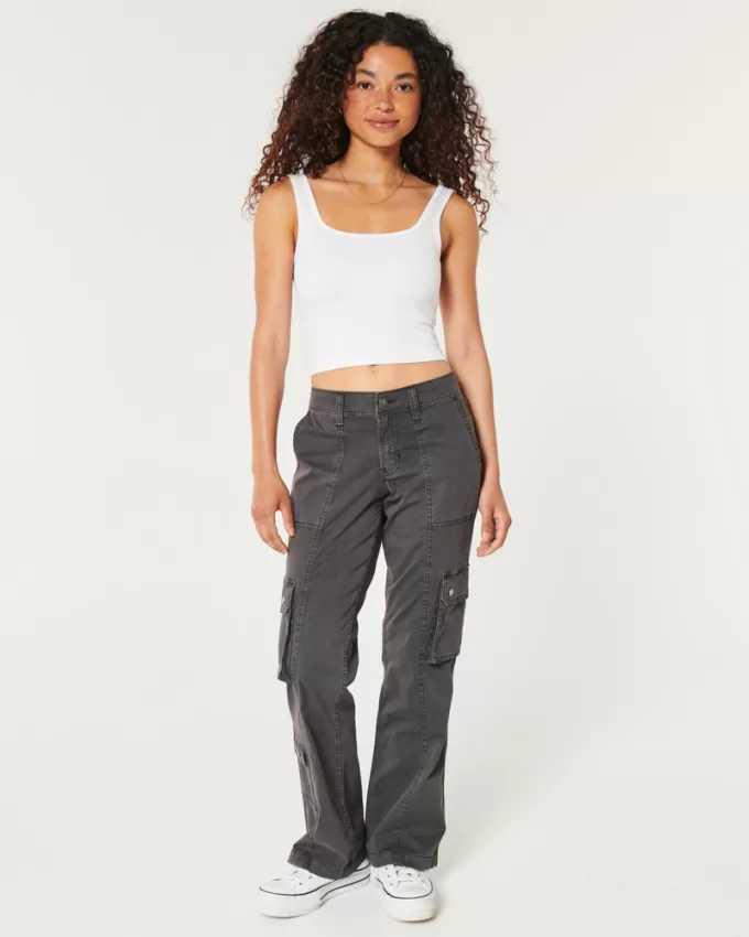 Ribbed Seamless Fabric Tank,Ribbed Seamless Fabric Tank