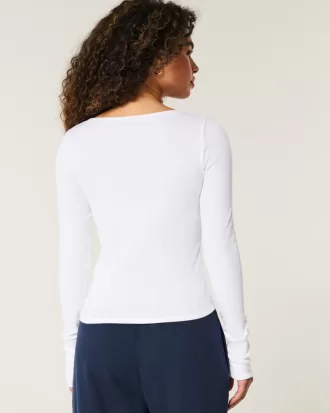 Ribbed Vail Colorado Graphic Henley,Ribbed Vail Colorado Graphic Henley