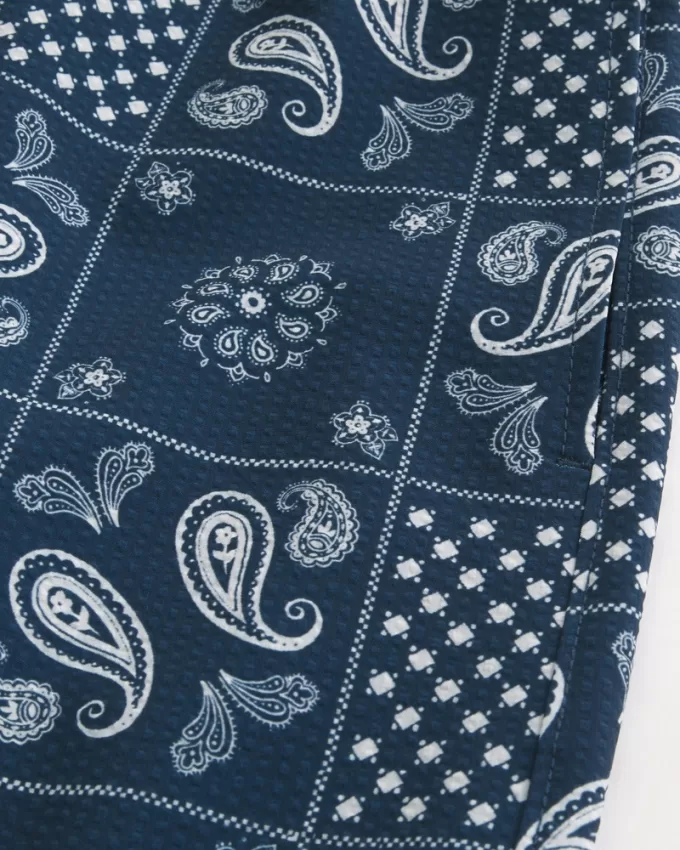 Seersucker Guard Swim Trunks 6″,Seersucker Guard Swim Trunks 6″