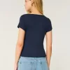Short-Sleeve Button-Through Pointelle Top,Short-Sleeve Button-Through Pointelle Top Short-Sleeve Button-Through Pointelle Top,Short-Sleeve Button-Through Pointelle Top