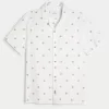Short-Sleeve Embroidered Pattern Shirt,Short-Sleeve Embroidered Pattern Shirt Short-Sleeve Embroidered Pattern Shirt,Short-Sleeve Embroidered Pattern Shirt