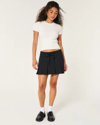 Short-Sleeve Ribbed Crew Sweater,Short-Sleeve Ribbed Crew Sweater Short-Sleeve Ribbed Crew Sweater,Short-Sleeve Ribbed Crew Sweater