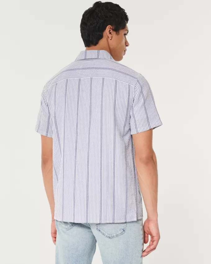 Short-Sleeve Striped Shirt,Short-Sleeve Striped Shirt Short-Sleeve Striped Shirt,Short-Sleeve Striped Shirt