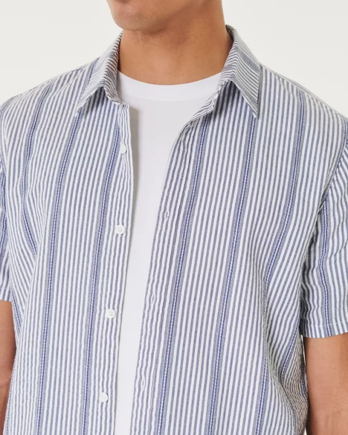 Short-Sleeve Striped Shirt,Short-Sleeve Striped Shirt Short-Sleeve Striped Shirt,Short-Sleeve Striped Shirt