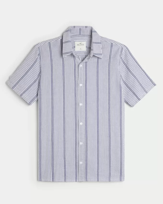 Short-Sleeve Striped Shirt,Short-Sleeve Striped Shirt Short-Sleeve Striped Shirt,Short-Sleeve Striped Shirt