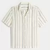 Short-Sleeve Textural Stripe Shirt,Short-Sleeve Textural Stripe Shirt Short-Sleeve Textural Stripe Shirt,Short-Sleeve Textural Stripe Shirt