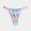Side Strap High-Leg Cheekiest Bikini Bottom,Side Strap High-Leg Cheekiest Bikini Bottom