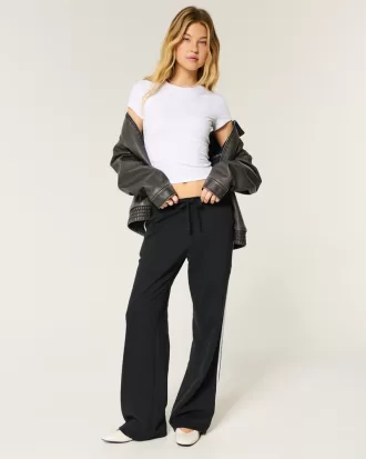 Side-Stripe Straight Sweatpants,Side-Stripe Straight Sweatpants