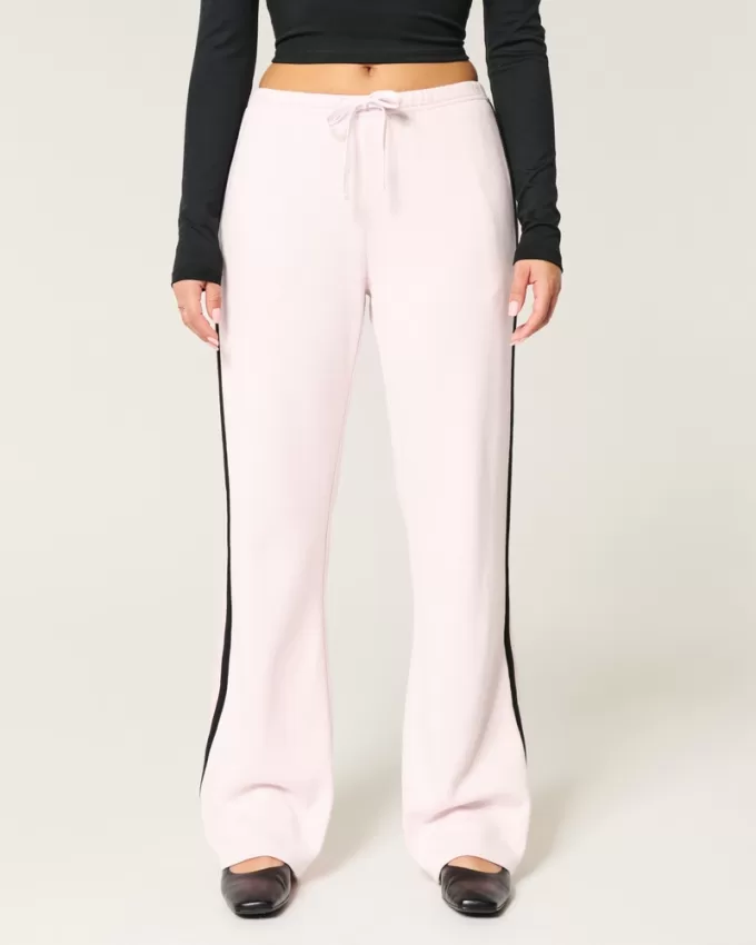Side-Stripe Straight Sweatpants,Side-Stripe Straight Sweatpants