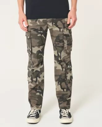 Slim Straight Pull-On 4-Pocket Cargo Pants,Slim Straight Pull-On 4-Pocket Cargo Pants