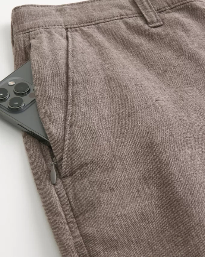 Slim Straight Stretch Linen-Blend Pants,Slim Straight Stretch Linen-Blend Pants Slim Straight Stretch Linen-Blend Pants,Slim Straight Stretch Linen-Blend Pants