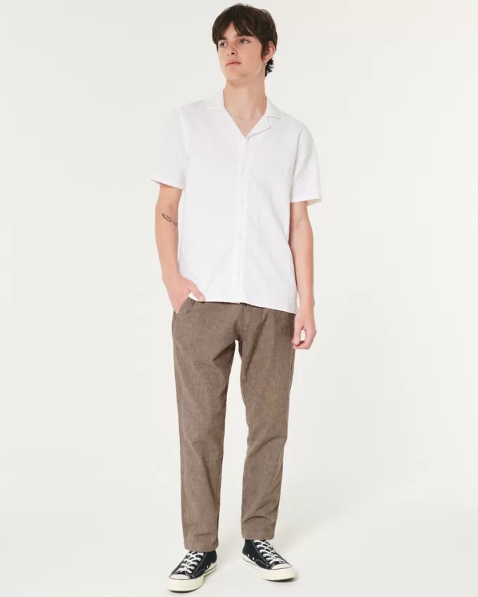 Slim Straight Stretch Linen-Blend Pants,Slim Straight Stretch Linen-Blend Pants Slim Straight Stretch Linen-Blend Pants,Slim Straight Stretch Linen-Blend Pants