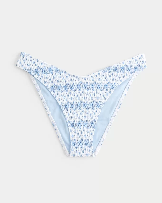 Smocked High-Leg Cheeky Bikini Bottom,Smocked High-Leg Cheeky Bikini Bottom Smocked High-Leg Cheeky Bikini Bottom,Smocked High-Leg Cheeky Bikini Bottom