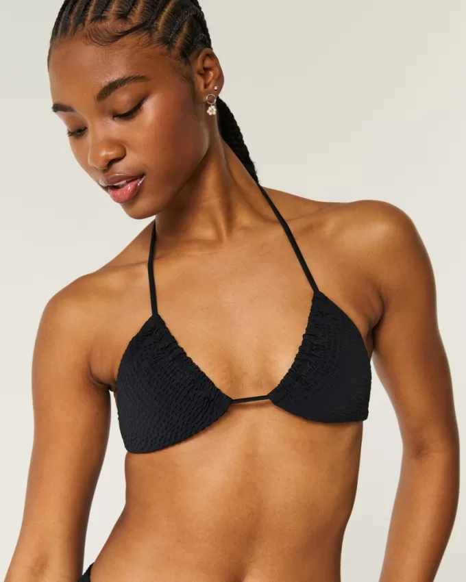 Smocked Multi-Way Triangle Bikini Top,Smocked Multi-Way Triangle Bikini Top Smocked Multi-Way Triangle Bikini Top,Smocked Multi-Way Triangle Bikini Top