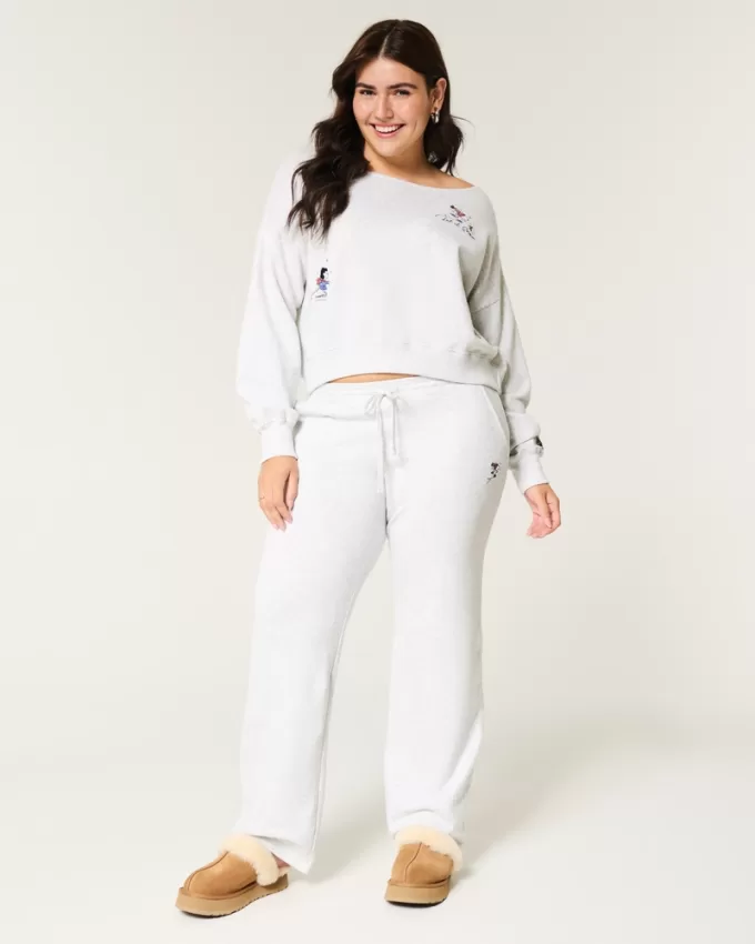 Snoopy Graphic Straight Sweatpants,Snoopy Graphic Straight Sweatpants Snoopy Graphic Straight Sweatpants,Snoopy Graphic Straight Sweatpants