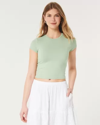 Soft Stretch Seamless Fabric Crew Baby Tee,Soft Stretch Seamless Fabric Crew Baby Tee Soft Stretch Seamless Fabric Crew Baby Tee,Soft Stretch Seamless Fabric Crew Baby Tee