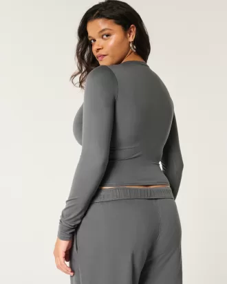 Soft Stretch Seamless Fabric Long-Sleeve Crew Top,Soft Stretch Seamless Fabric Long-Sleeve Crew Top Soft Stretch Seamless Fabric Long-Sleeve Crew Top,Soft Stretch Seamless Fabric Long-Sleeve Crew Top