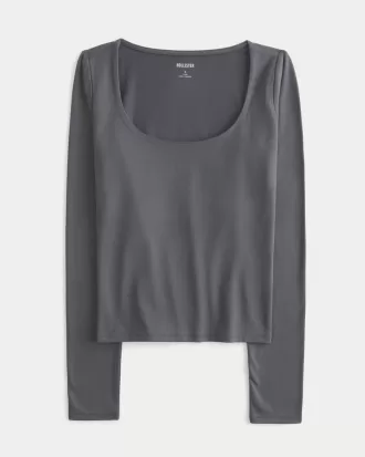 Soft Stretch Seamless Fabric Scoop Top,Soft Stretch Seamless Fabric Scoop Top Soft Stretch Seamless Fabric Scoop Top,Soft Stretch Seamless Fabric Scoop Top