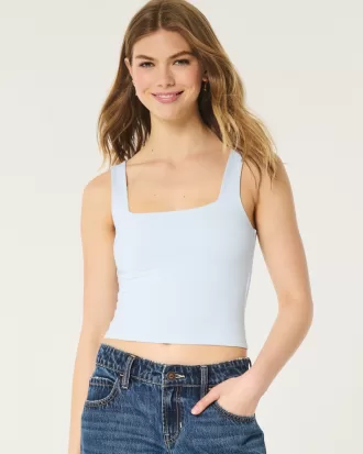 Soft Stretch Seamless Fabric Square-Neck Tank,Soft Stretch Seamless Fabric Square-Neck Tank Soft Stretch Seamless Fabric Square-Neck Tank,Soft Stretch Seamless Fabric Square-Neck Tank