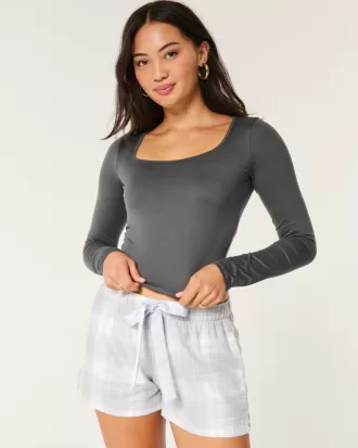 Soft Stretch Seamless Fabric Square-Neck Top,Soft Stretch Seamless Fabric Square-Neck Top Soft Stretch Seamless Fabric Square-Neck Top,Soft Stretch Seamless Fabric Square-Neck Top