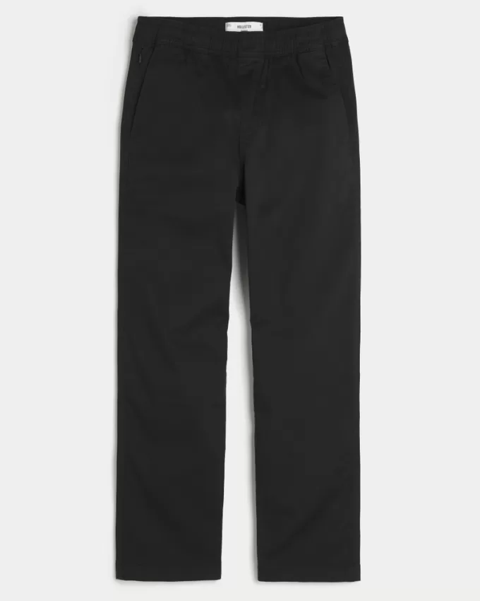 Straight Pull-On Pants,Straight Pull-On Pants
