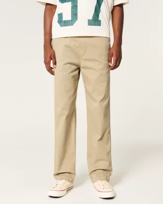 Straight Pull-On Pants,Straight Pull-On Pants