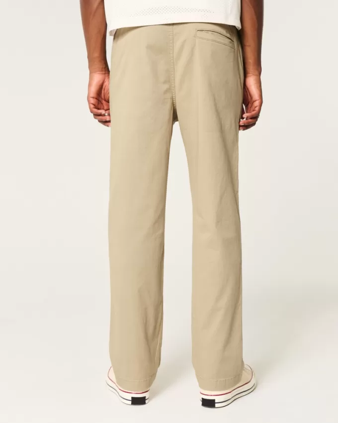 Straight Pull-On Pants,Straight Pull-On Pants