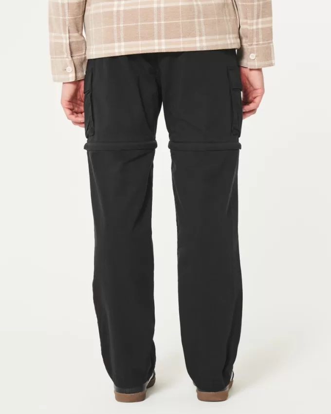 Straight Zip-Off Cargo Pants,Straight Zip-Off Cargo Pants