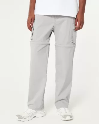 Straight Zip-Off Cargo Pants,Straight Zip-Off Cargo Pants