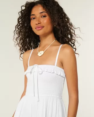 Strapless Asymmetrical Hem Maxi Dress,Strapless Asymmetrical Hem Maxi Dress