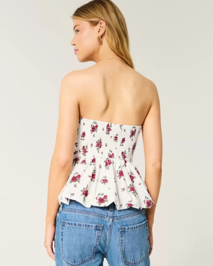 Strapless Bubble Top,Strapless Bubble Top