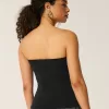 Strapless Foldover Tube Top,Strapless Foldover Tube Top