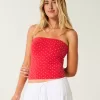 Strapless Reversible Foldover Tube Top,Strapless Reversible Foldover Tube Top