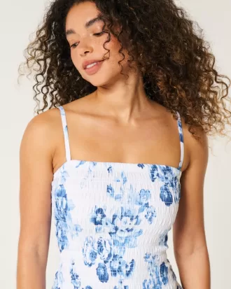 Strapless Smocked Skort Dress,Strapless Smocked Skort Dress