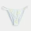 Strappy High-Leg Cheeky Bikini Bottom,Strappy High-Leg Cheeky Bikini Bottom
