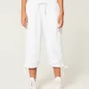 Tie-Hem Capri Pants,Tie-Hem Capri Pants