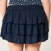 Tiered Mini Skort,Tiered Mini Skort