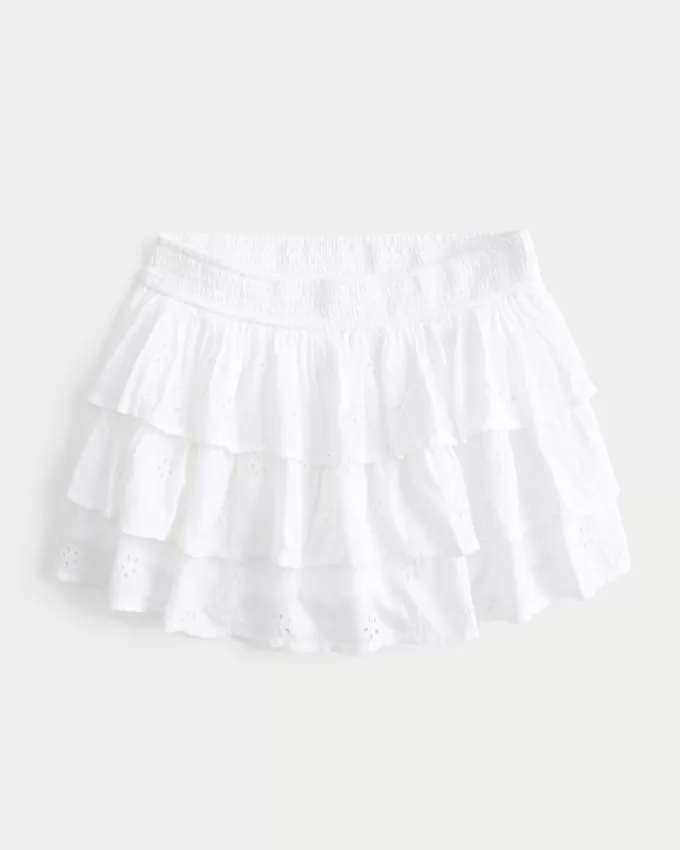 Tiered Mini Skort,Tiered Mini Skort