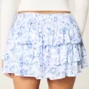 Tiered Mini Skort,Tiered Mini Skort