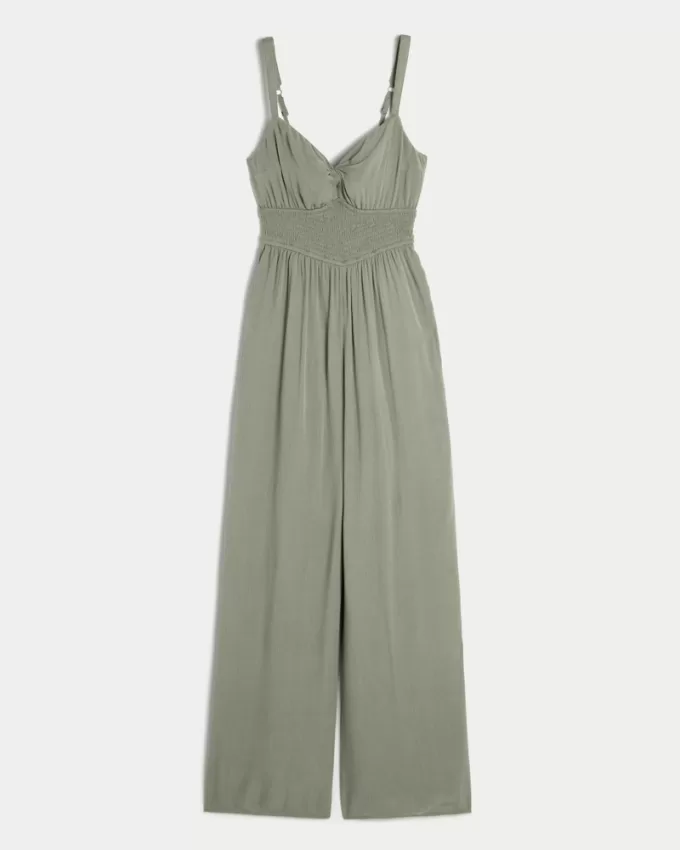 Twist Bust Jumpsuit,Twist Bust Jumpsuit