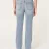 Ultra High-Rise Medium Wash 90s Straight Jeans,Ultra High-Rise Medium Wash 90s Straight Jeans