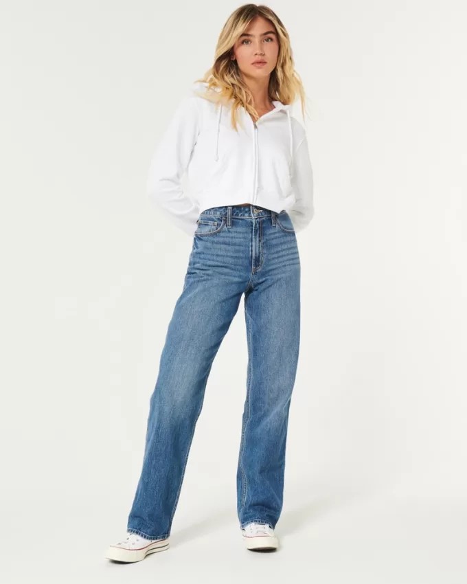 Ultra High-Rise Medium Wash Dad Jeans,Ultra High-Rise Medium Wash Dad Jeans Ultra High-Rise Medium Wash Dad Jeans,Ultra High-Rise Medium Wash Dad Jeans