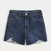 Ultra High-Rise Medium Wash Denim Shorts,Ultra High-Rise Medium Wash Denim Shorts Ultra High-Rise Medium Wash Denim Shorts,Ultra High-Rise Medium Wash Denim Shorts
