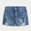 Ultra High-Rise Ripped Medium Wash Denim Mom Shorts,Ultra High-Rise Ripped Medium Wash Denim Mom Shorts Ultra High-Rise Ripped Medium Wash Denim Mom Shorts,Ultra High-Rise Ripped Medium Wash Denim Mom Shorts