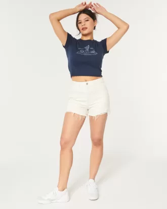 Ultra High-Rise White Denim Mom Shorts,Ultra High-Rise White Denim Mom Shorts Ultra High-Rise White Denim Mom Shorts,Ultra High-Rise White Denim Mom Shorts