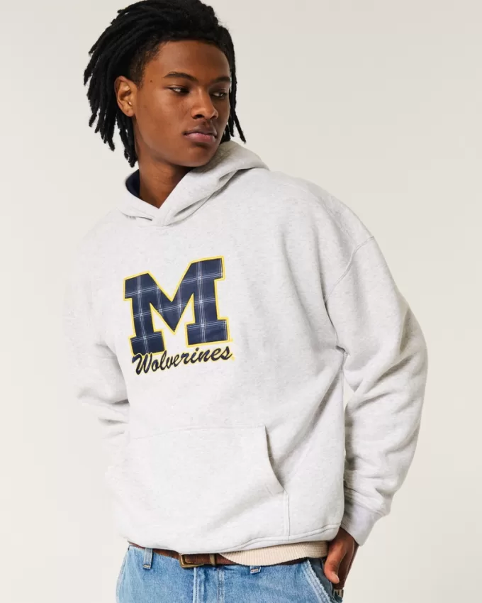 University of Michigan Wolverines Graphic Hoodie,University of Michigan Wolverines Graphic Hoodie