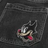 Washed Black Cat Graphic Super Baggy Denim Shorts,Washed Black Cat Graphic Super Baggy Denim Shorts Washed Black Cat Graphic Super Baggy Denim Shorts,Washed Black Cat Graphic Super Baggy Denim Shorts